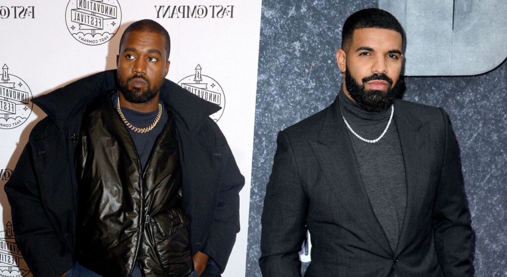 Tras fuerte pelea Kanye West divulga en redes la dirección de Drake