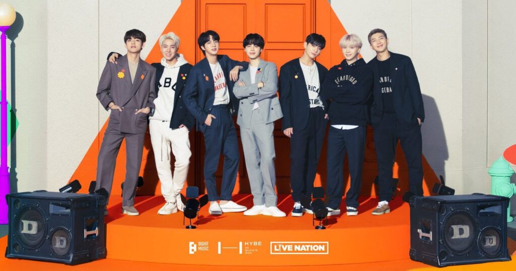 BTS anuncia primeros conciertos en persona post pandemia