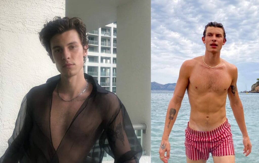 Con camiseta y en short, Shawn Mendes rompe las redes con su figura