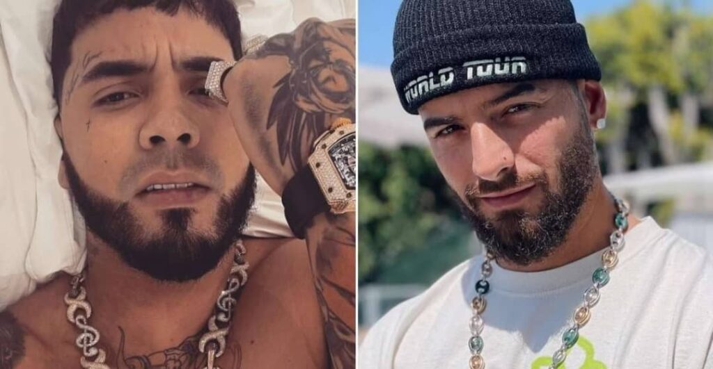 Anuel AA le tira indirecta a Maluma en Instagram por ser un "sin talento" y este le responde