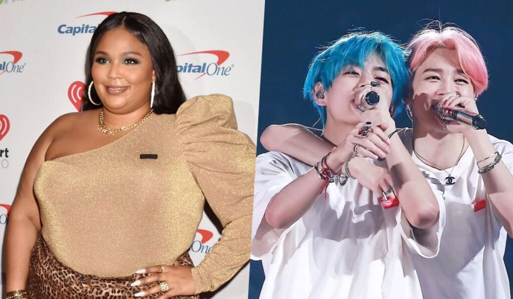 Lizzo compone una canción sobre la amistad de Jimin y V de BTS