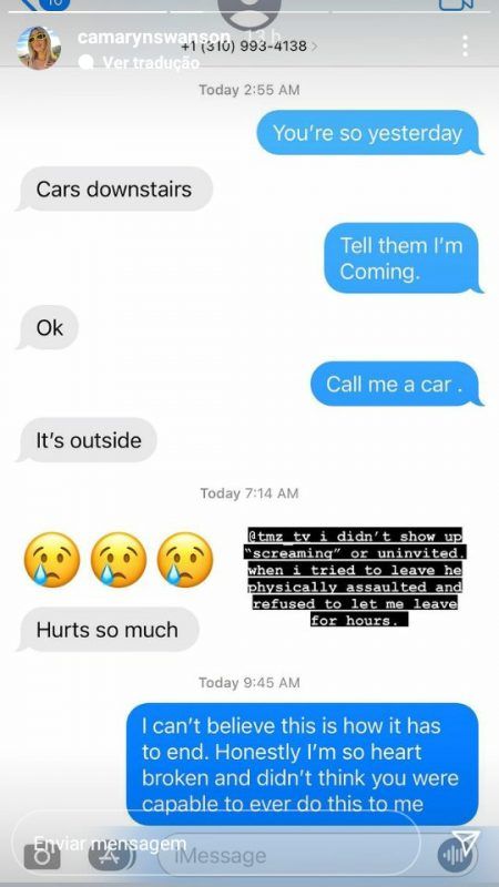 Tyga es acusado de agresión física a su ex novia