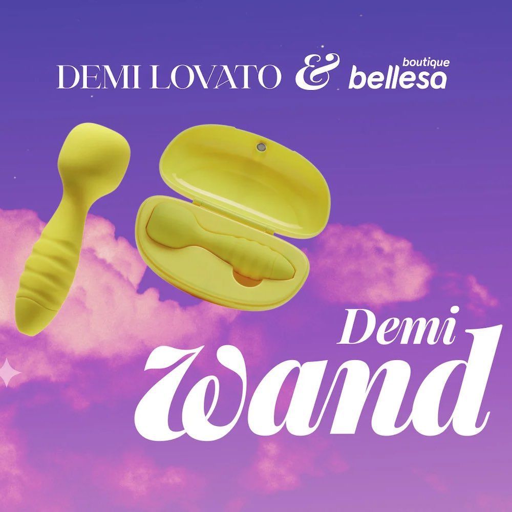 Demi Lovato lanza una línea de vibradores y presenta su primer producto &quot;la  Varita de Demi&quot; (+FOTO)