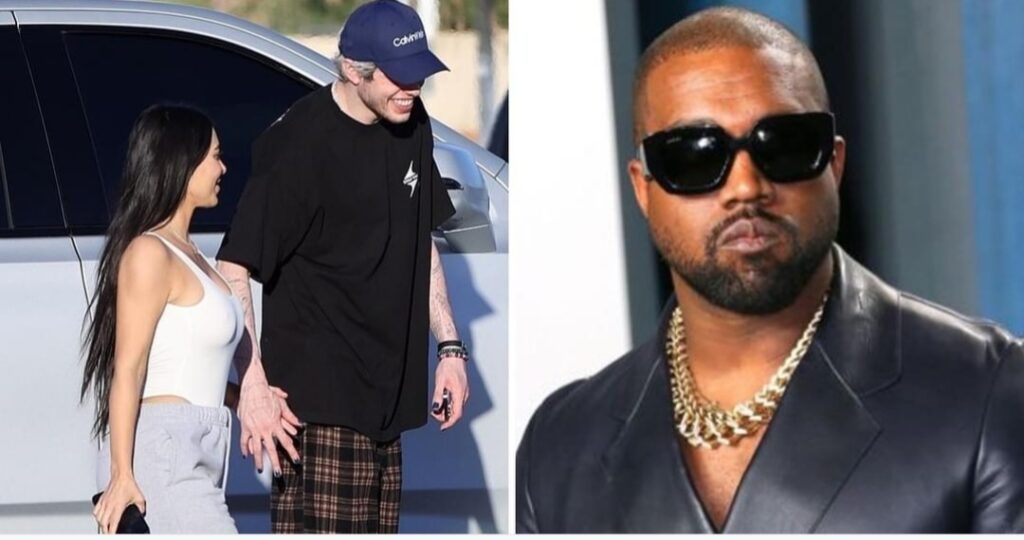Kanye West reacciona a la relación entre Kim Kardashian y Pete Davison y genera burlas