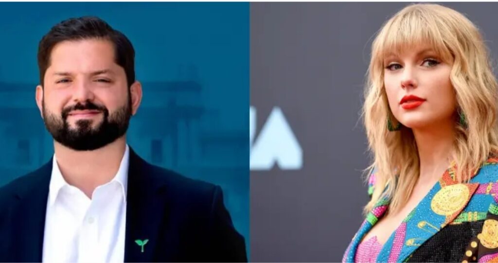 El nuevo presidente de Chile, Gabriel Boric, es un fan destacado de Taylor Swift