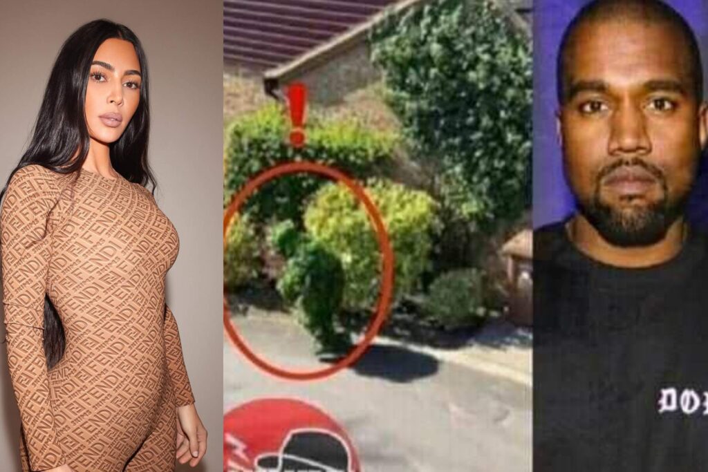 Encuentran a Kanye West infiltrado en la casa de Kim Kardashian disfrazado de matorral; "Está enfermo"