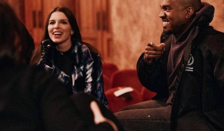 Kanye West presenta a su nueva novia mientras sigue molestando a Kim Kardashian
