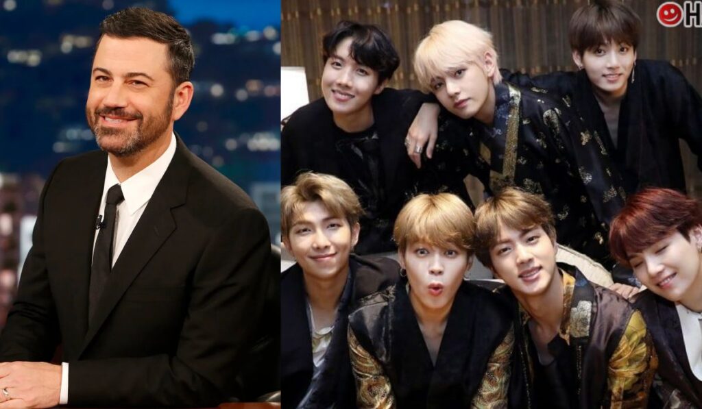 Jimmy Kimmel es criticado por comparar a los fans de BTS con el Covid-19