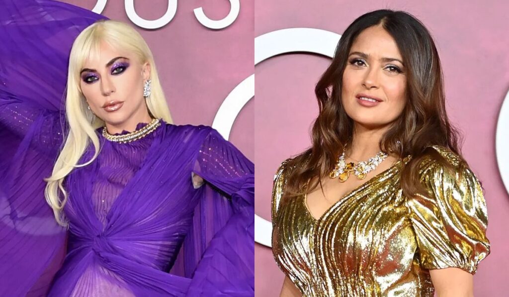 Lady Gaga y Salma Hayek filmaron una escena de sexo que fue cortada de 'House Of Gucci'