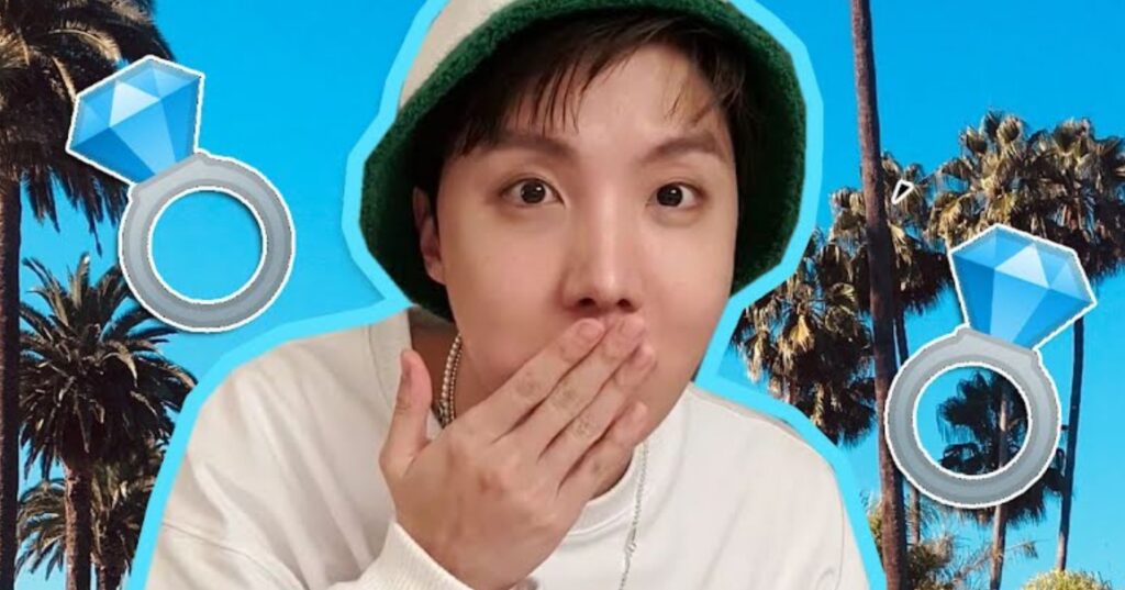 Los anillos perdidos de J-HOPE fueron encontrados en Beverly Hills