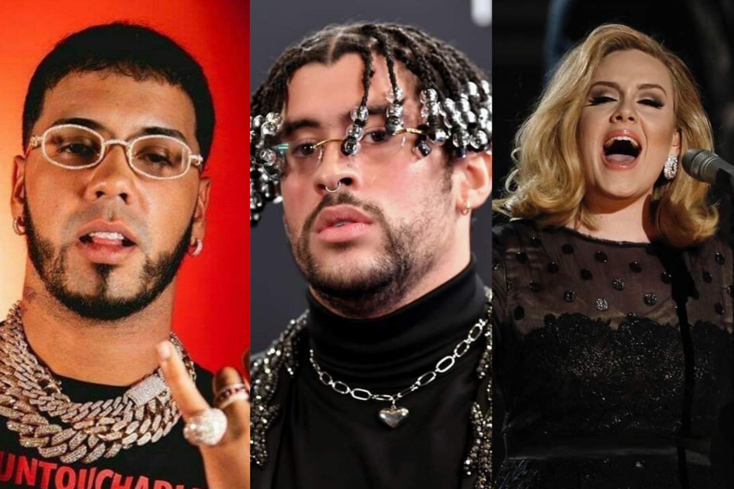 Quien Es Mas Famoso Anuel O Bad Bunny Medios dicen que Anuel cobrará 6 veces más que Adele y Bad Bunny porque "el  es mejor", aquí la verdad