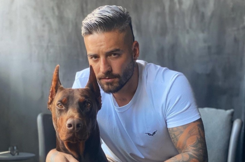 Maluma ha sido atacado por su perro, dejándole heridas en la cara