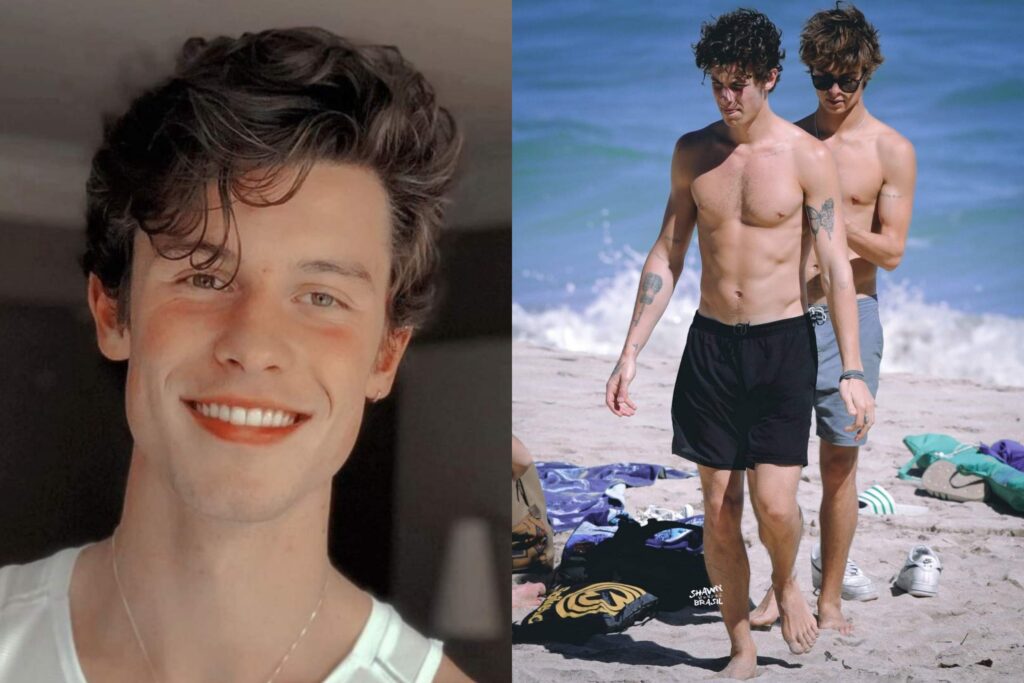Shawn Mendes es captado con un hombre en la playa y enciende las alarmas