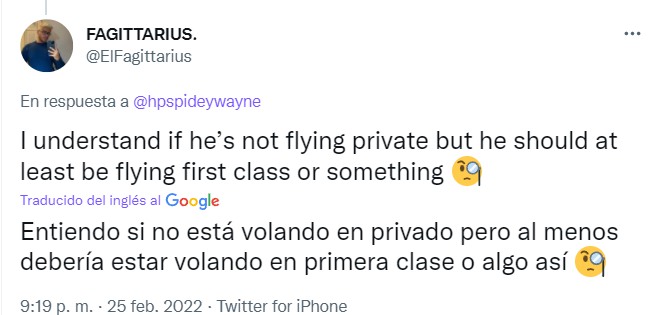 Tom Holland recibe críticas por volar en Cabina Economica
