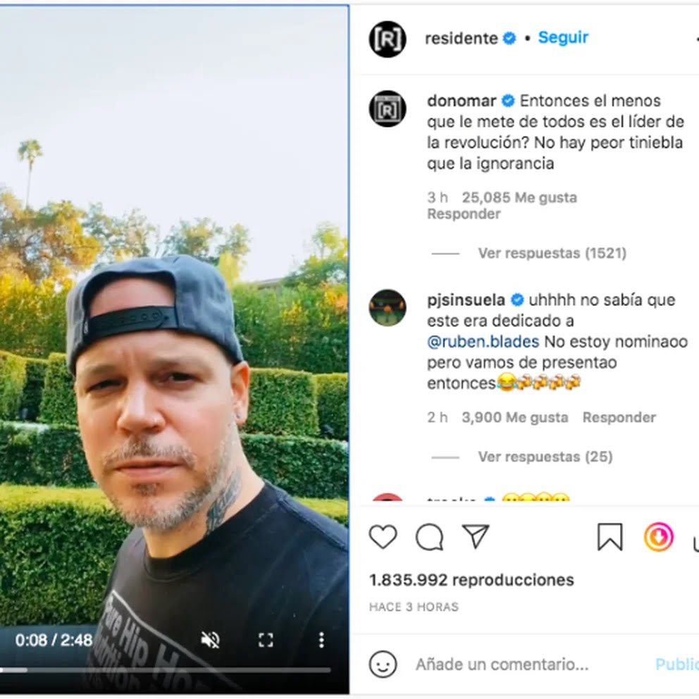 Don Omar también atacó a J Balvin y lo describió como un "ignorante sin talento"