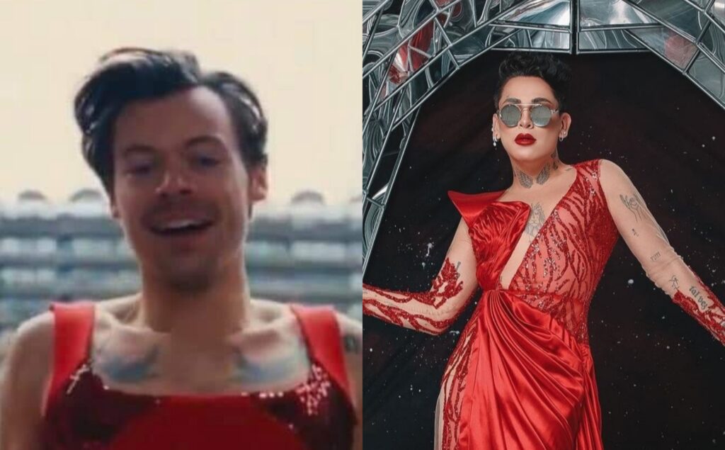 Acusan a Harry Styles de copiar los vestidos de Kunno en su nuevo vídeo
