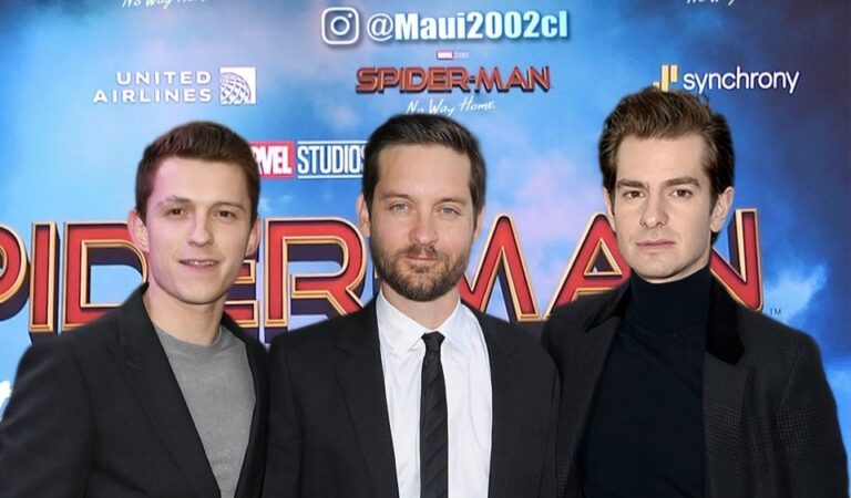 Andrew Garfield confiesa que él, Tom Holland y Tobey Maguire se compararon sus bultos en el traje de Spiderman