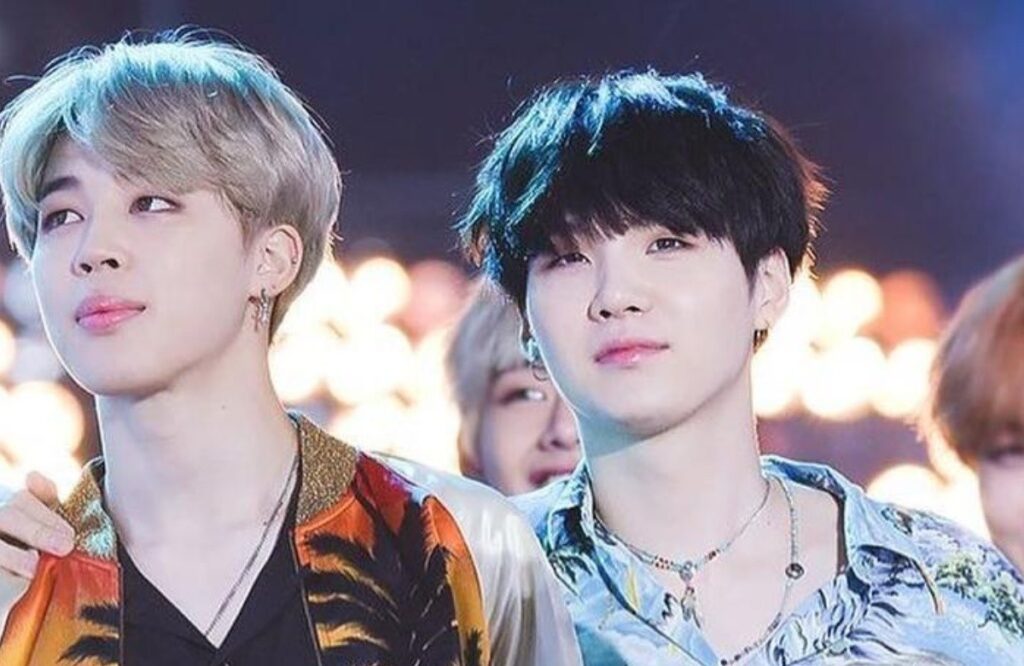 BTS: descubren que Suga usa una foto de Jimin como fondo de pantalla(VÍDEO)