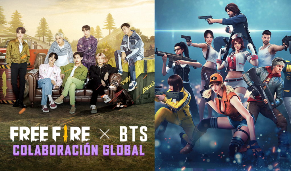 Free Fire libera primer teaser de la colaboración especial con BTS y ARMY está muy emocionada