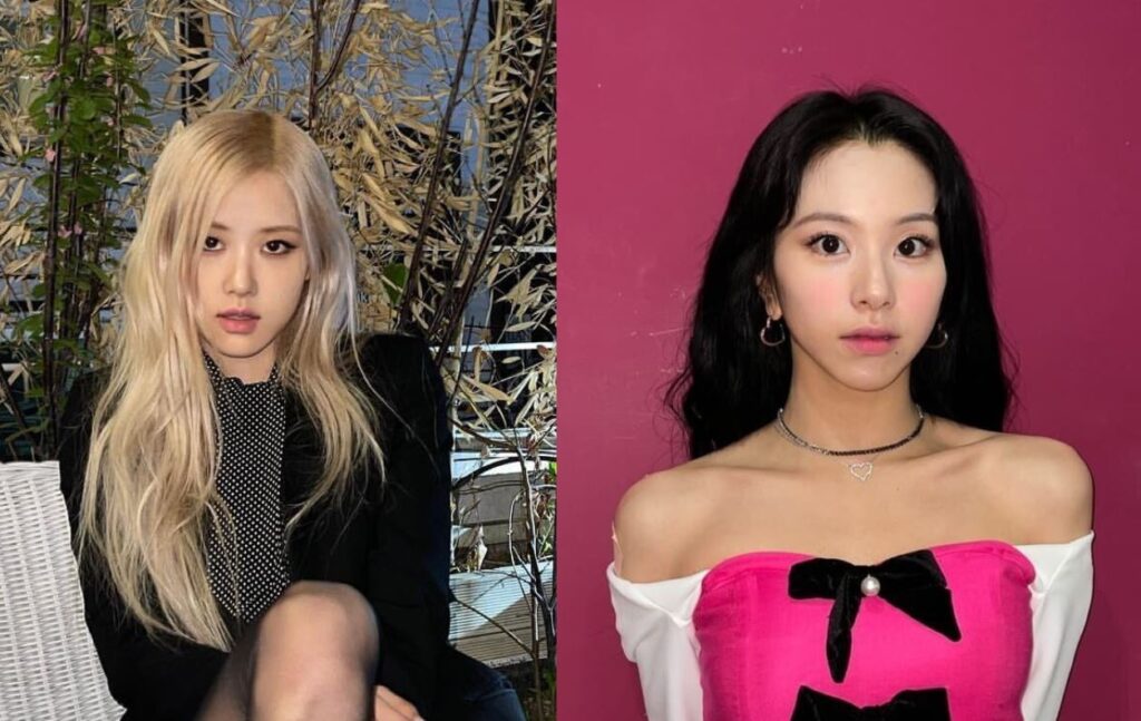 Rosé de BLACKPINK y Chaeyoung de TWICE tuvieron una dulce cita