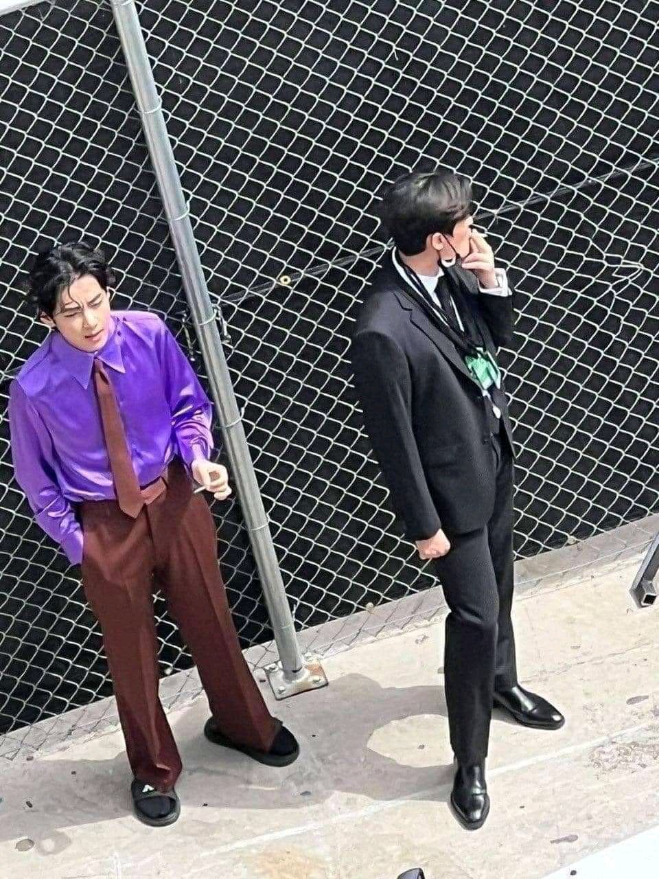 BTS: Divulgan fotografías de V fumando cigarros y enciende las redes