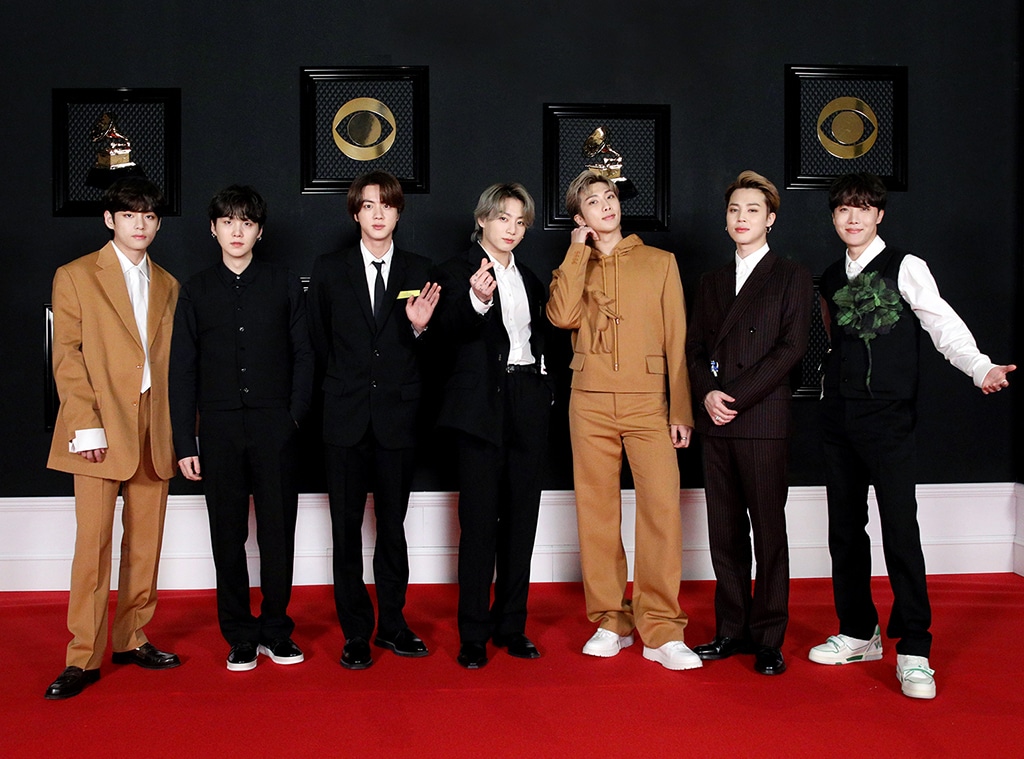 Aún no comienza la ceremonia y BTS ya es víctima de xenofobia en los GRAMMYs
