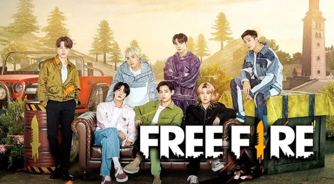 BTS lanza vídeo musical inspirado en Free Fire