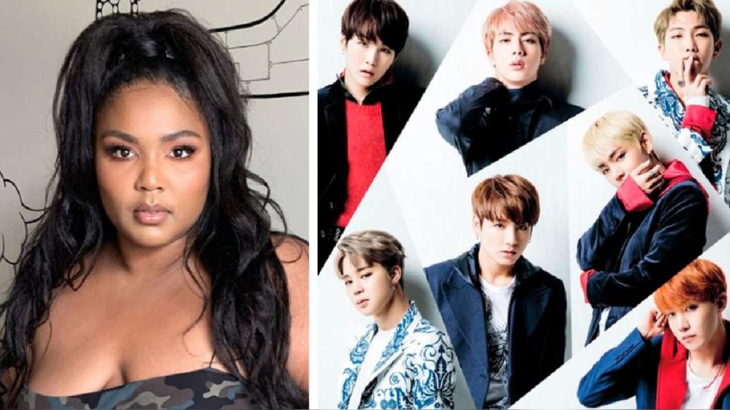 Lizzo tiene el número de uno de los integrantes de BTS, ¿De quién se trata?