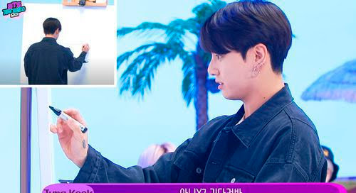 BTS: Jungkook impresiona a ARMY con su enorme talento para dibujar(VÍDEO)