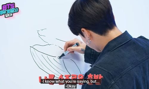 BTS: Jungkook impresiona a ARMY con su enorme talento para dibujar(VÍDEO)