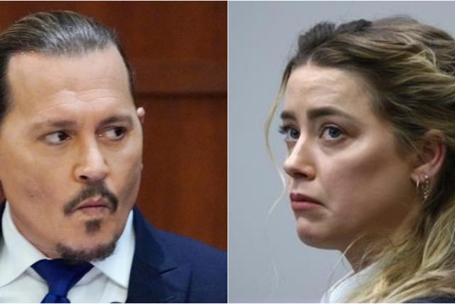La extraña reacción de Johnny Depp al ver a los ojos a Amber Heard en el juicio(VÍDEO)