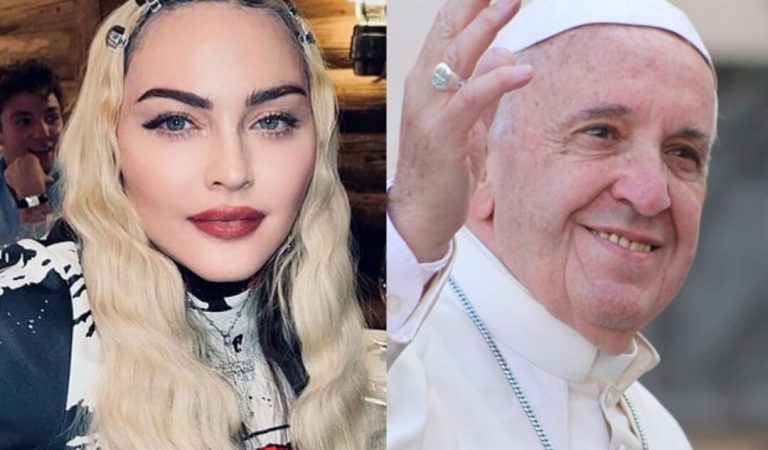 Madonna pide al Papa Francisco un encuentro para confesarse