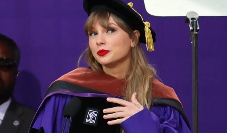 El emotivo discurso de Taylor Swift cuando se convirtió en doctora