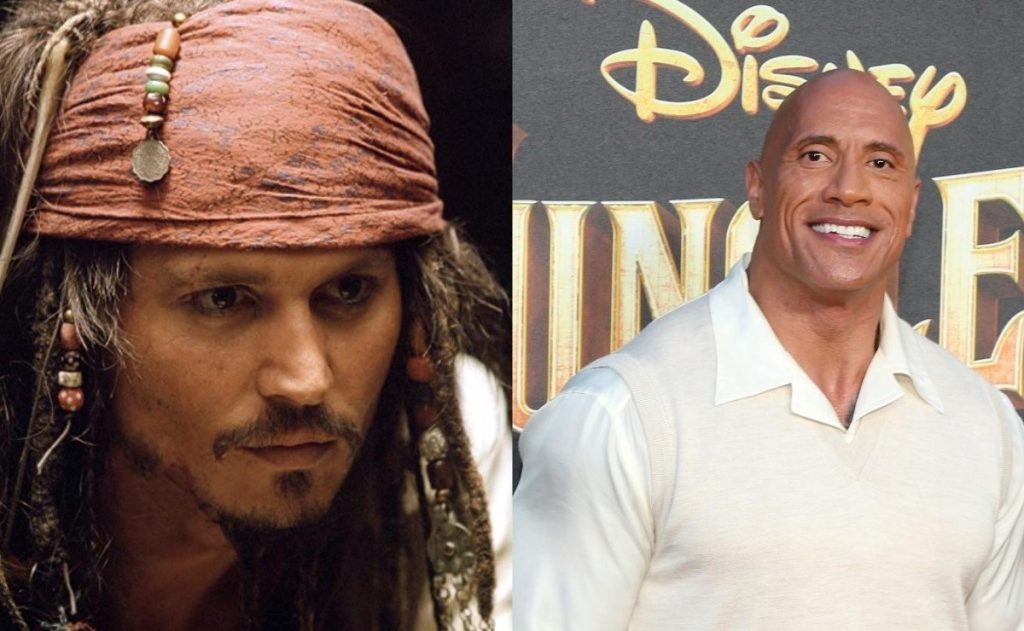 The Rock sustituiría a Johnny Depp como Jack Sparrow en Piratas del Caribe