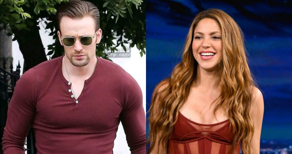Chris Evans revela que siente algo por Shakira
