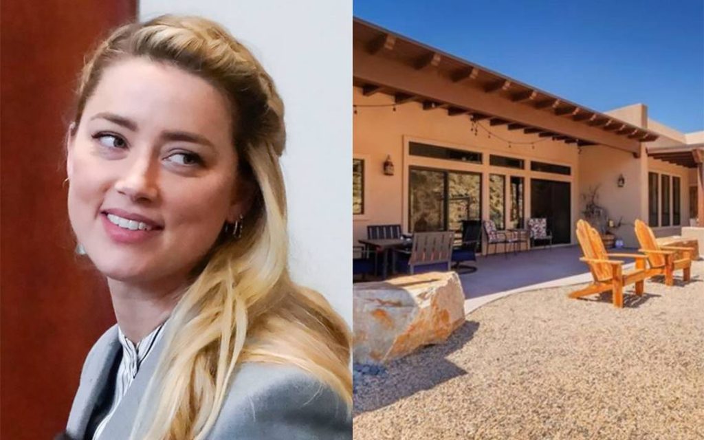 El impresionante santuario en dónde se refugia Amber Heard luego del juicio contra Johnny Depp