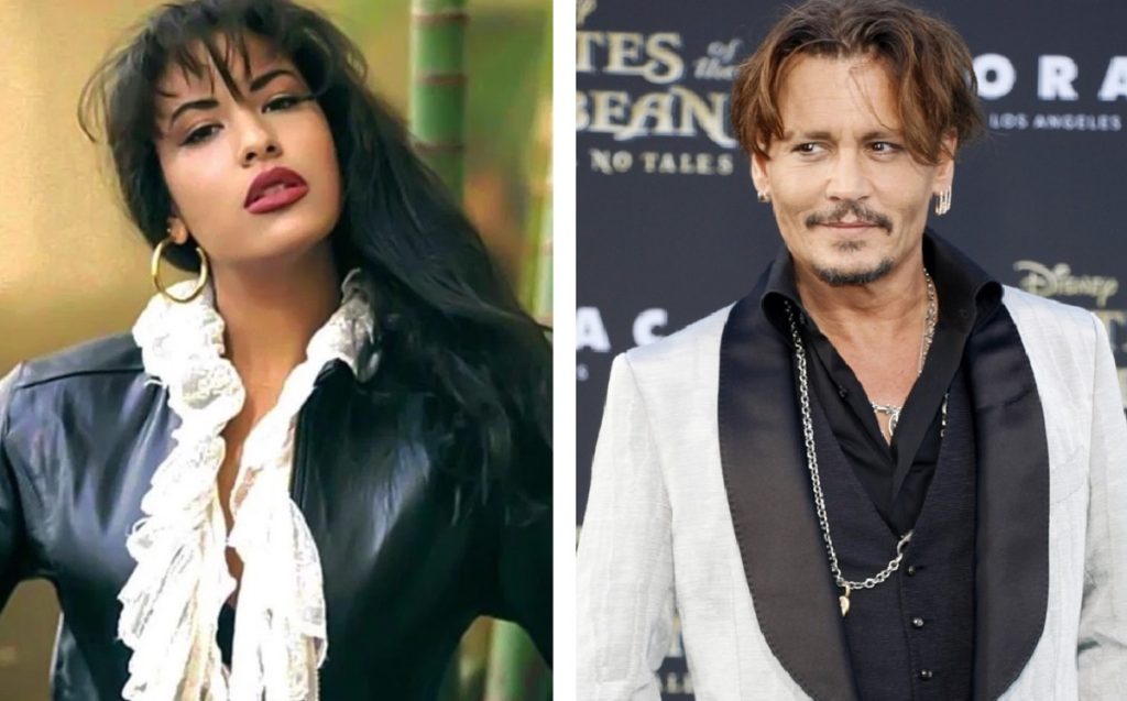 El inesperado vínculo que unió a Selena Quintanilla con Johnny Depp