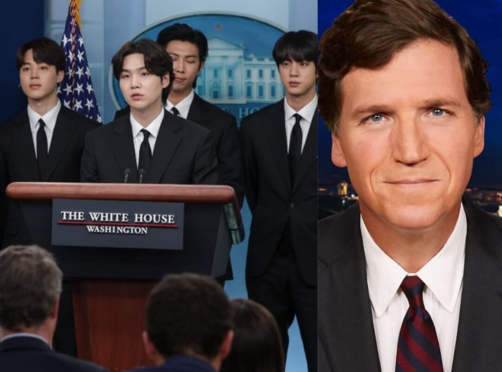 Presentador de Fox News bajo fuego por burlarse de BTS en su visita a la Casa Blanca