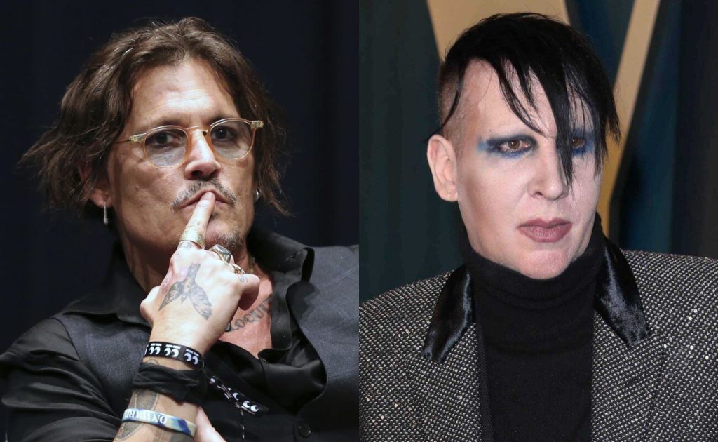 Filtran polémica conversación entre Johnny Depp y Marilyn Manson hablando sobre sus problemas legales