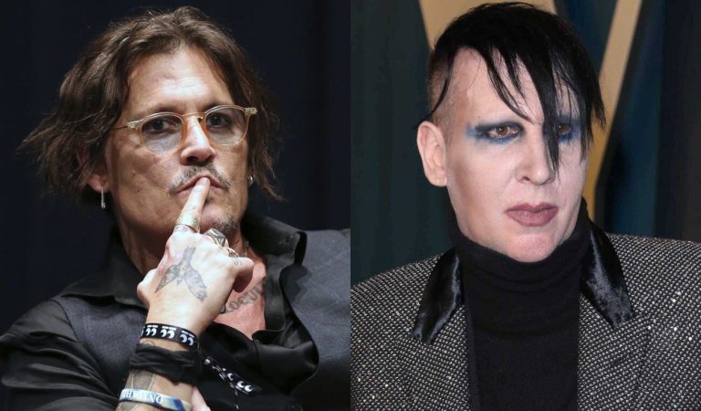 Filtran polémica conversación entre Johnny Depp y Marilyn Manson hablando sobre sus problemas legales