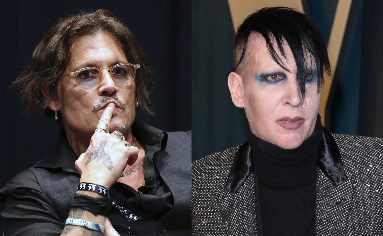 Filtran polémica conversación entre Johnny Depp y Marilyn Manson hablando sobre sus problemas legales