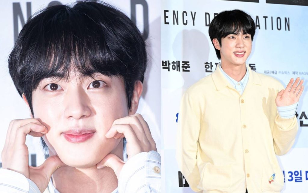 Jin de BTS se pone nervioso tras encontrarse con un grupo de fans en la calle
