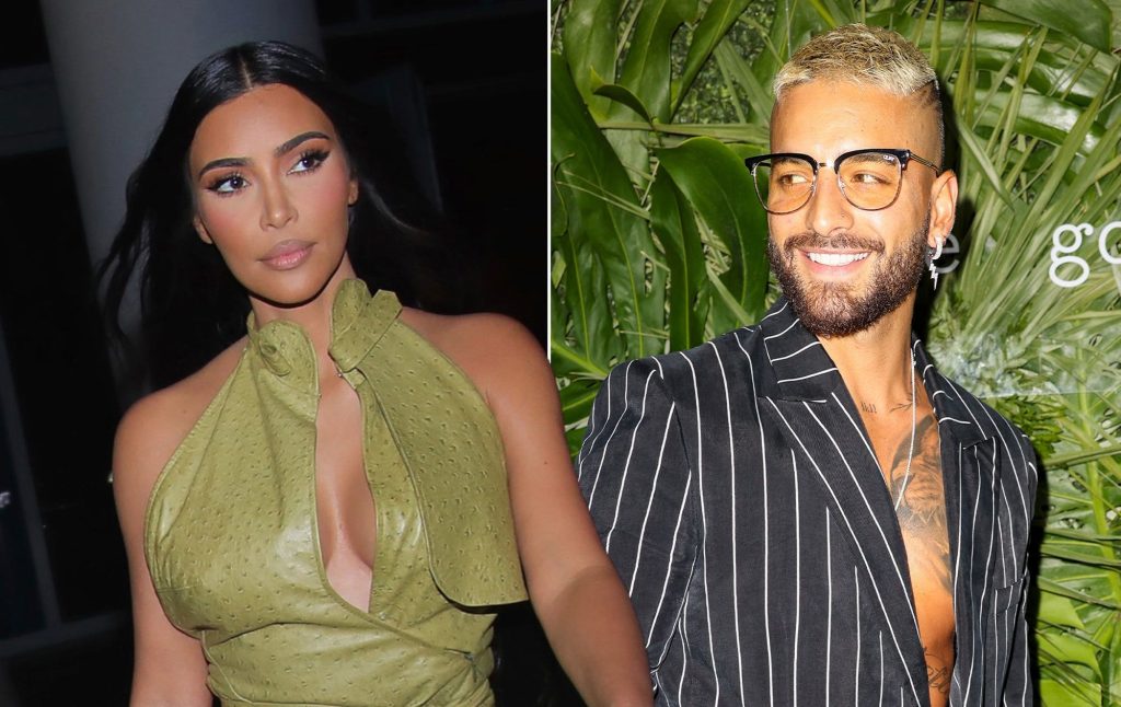 Kim kardashian ignoró a Maluma en desfile en París y el momento se vuelve viral