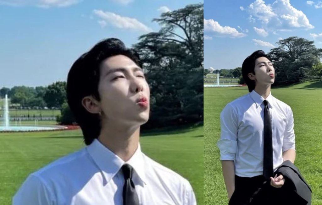 La esposa de Namjoon de BTS queda expuesta al visitar HYBE INSIGHT