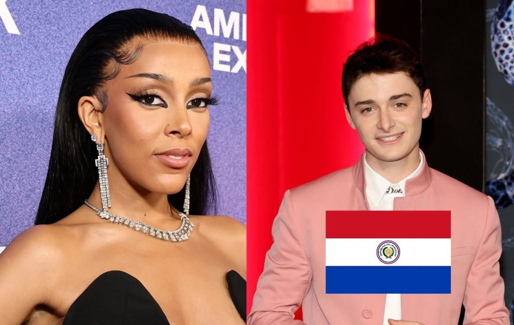 Paraguayos agradecidos con Noah Schnapp por hacer colapsar a Doja Cat y exponer lo inmadura que es