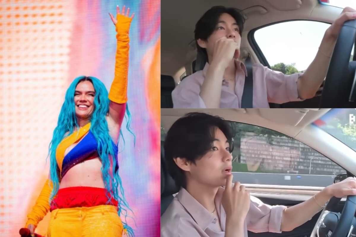 BTS: V maneja escuchando 'Provenza' de Karol G y emociona al ARMY (VÍDEO)