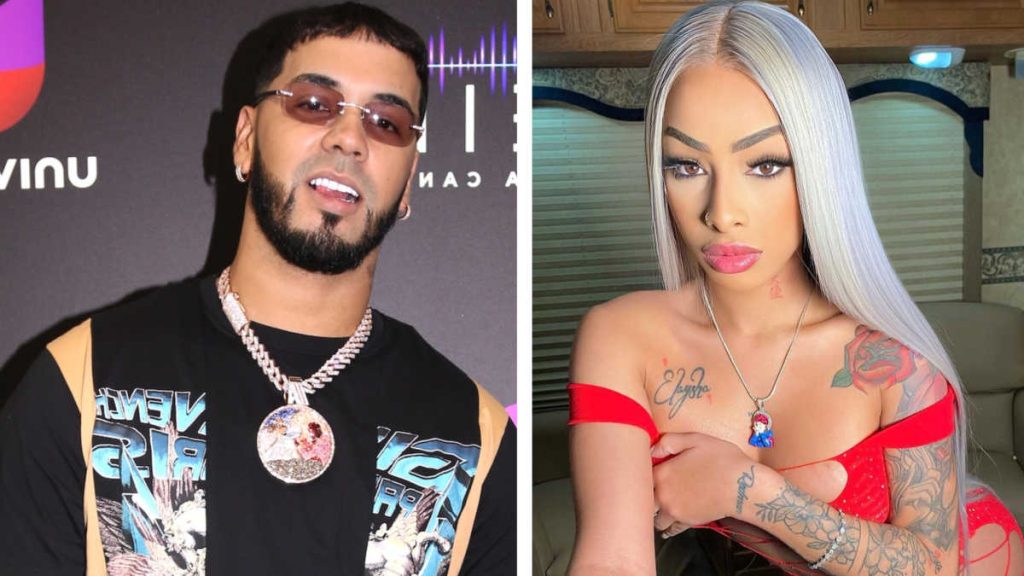 Anuel AA filtra sin querer a Yailin la más viral comiéndole la salchicha en la piscina