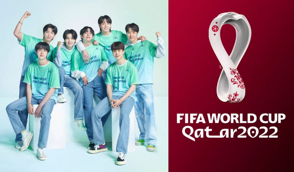 BTS estará dando un show en la ceremonia del mundial de fútbol Qatar 2022