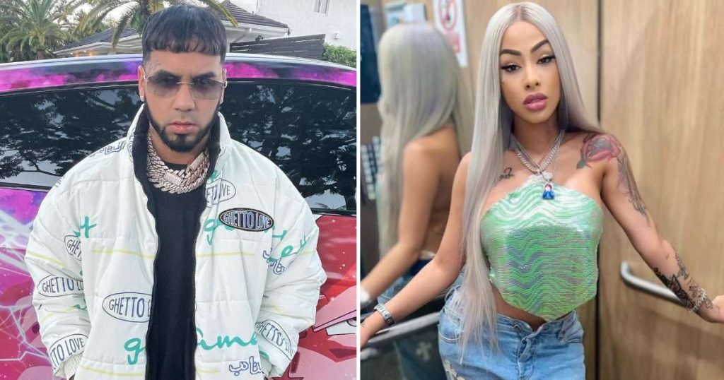 Critican masivamente a Anuel AA por publicar fotos de Yailin comiéndole la salchicha en la piscina (FOTOS)