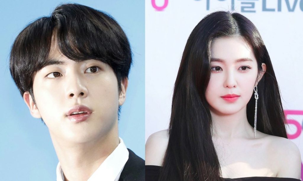 Jin de BTS es relacionado con Irene de Red Velvet al convertirse en la pareja perfecta